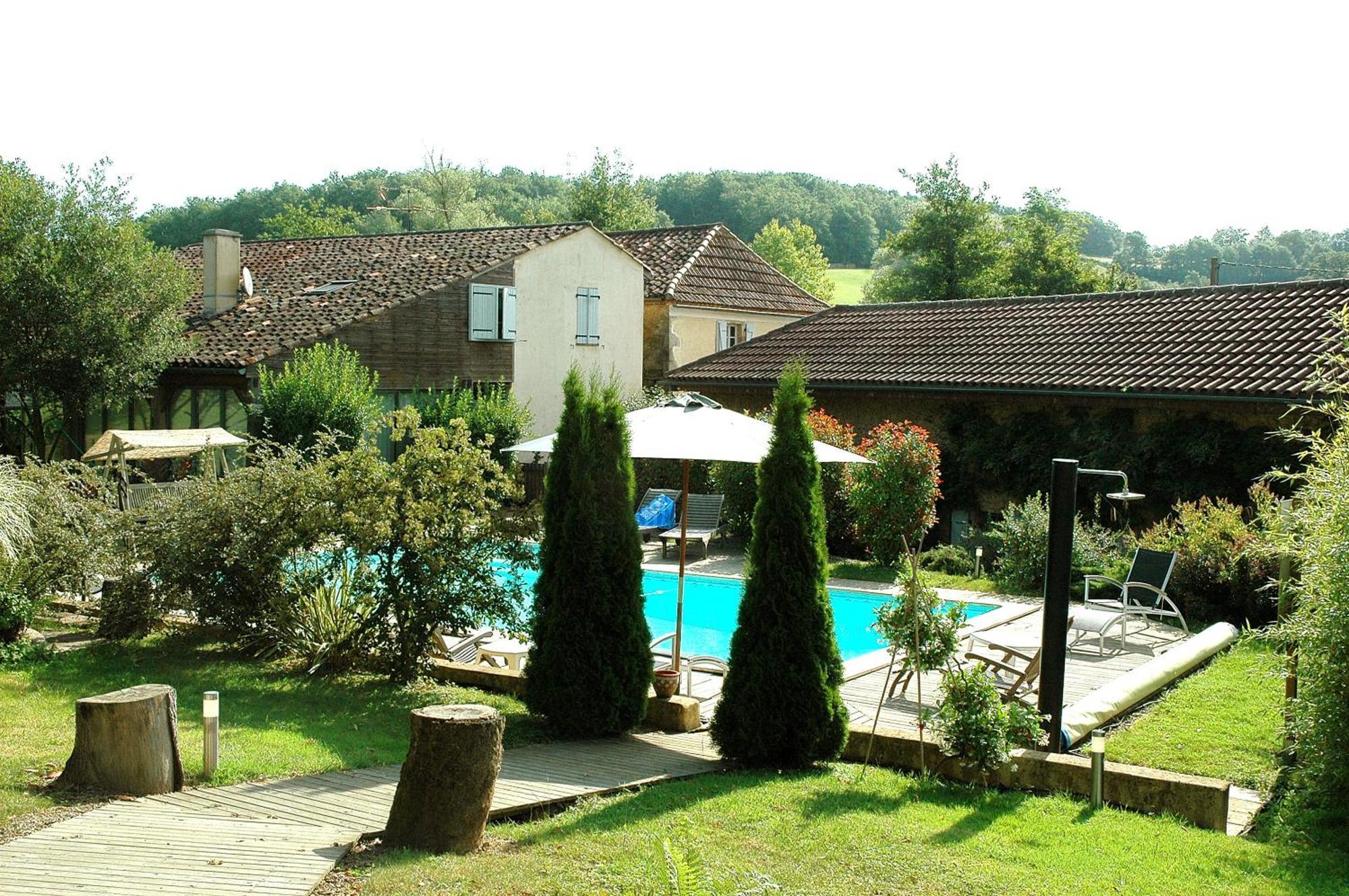 Logis Le Relais Du Bastidou Beaumarches Exterior foto