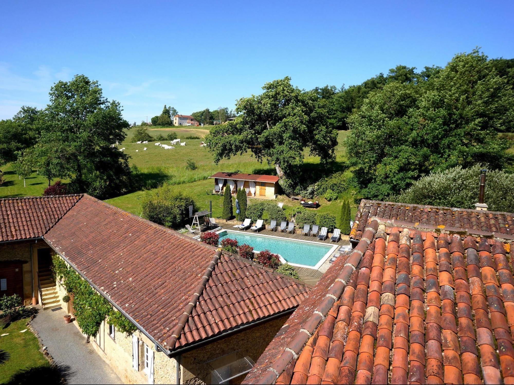 Logis Le Relais Du Bastidou Beaumarches Exterior foto